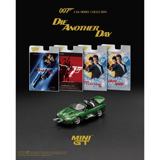 MINIGT JAGUAR XKR DIE ANOTHER DAY BLISTER