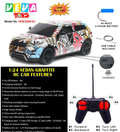 VEVA REMOTE CONTROL CAR ROVER GRAFFITI ASSO