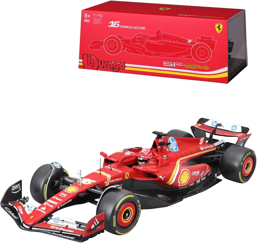 MAISTO BURAGO MODEL FERRARI SF 24 RACING L1