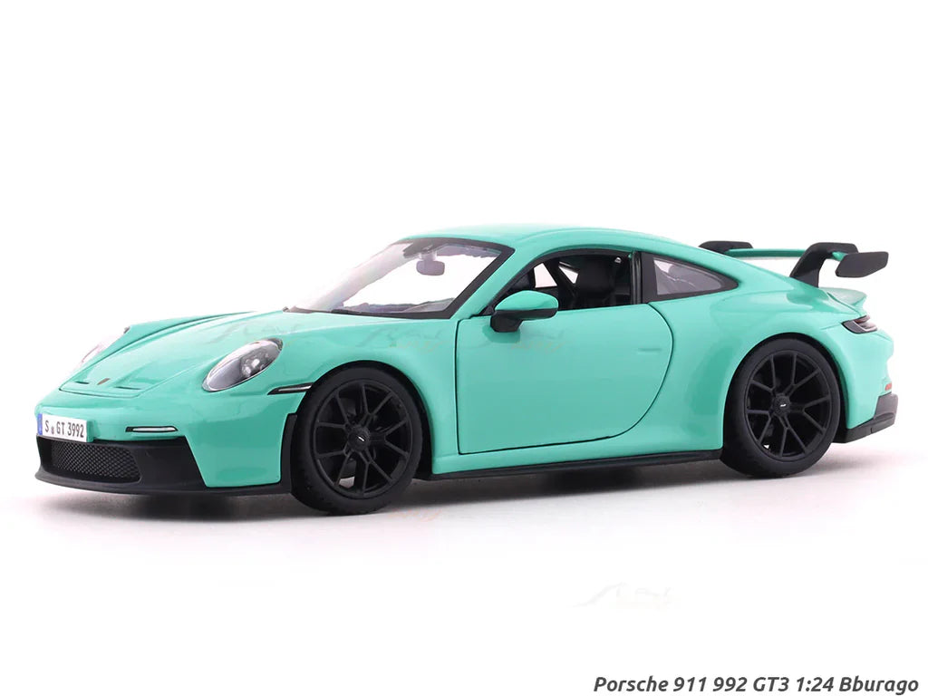 MAISTO BURAGO 2022 PORSCHE GREEN 911GT3