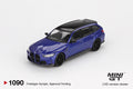 MINIGT BMW M3 COMPETITION TOURING PORTIMAO BLUE METALLIC