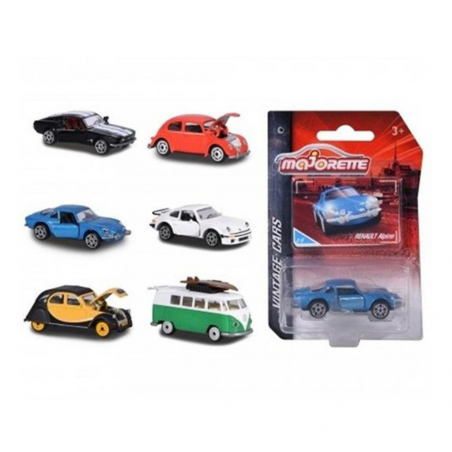 MAJORETTE VINTAGE ASSORTMENT 6 ASST