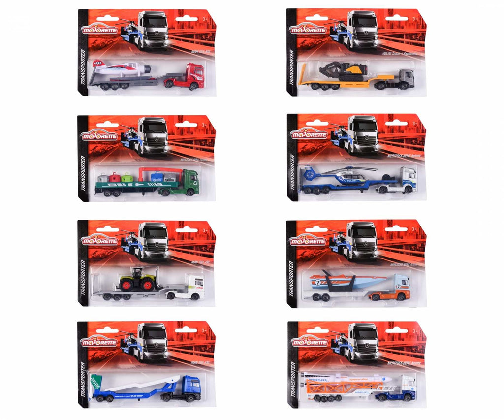 MAJORETTE-TRANSPORTER 6ASS
