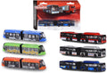 MAJORETTE MAN CITY BUS+SIEMENS AVENIO TRAM 6-ASST.