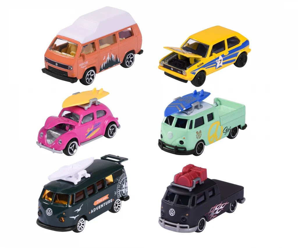 MAJORETTE VW THE ORGINALS PREMIUM CARS 6 ASSO