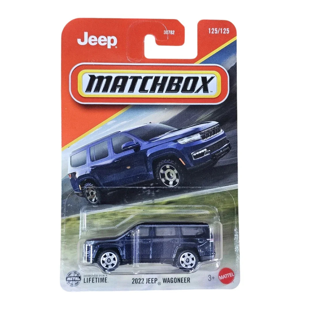 HOTWHEELS MATCHBOX BASIC CAR ASS 2022 JEEP WAGONEER + 2024 FIAT TOPOLINO
