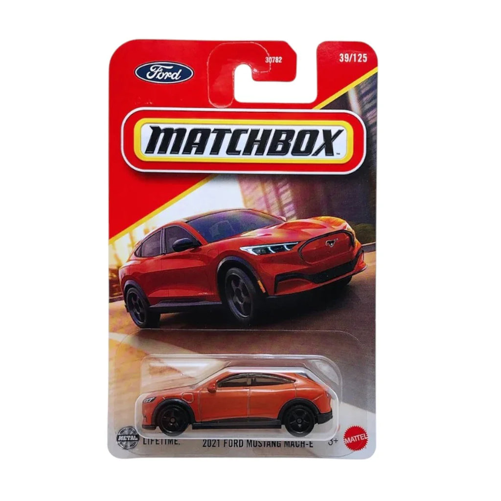 HOTWHEELS MATCHBOX BASIC CAR ASS 2021 FORD MUSTANG MACH E + AUDI E TRON + 1970 FORD BRONCO