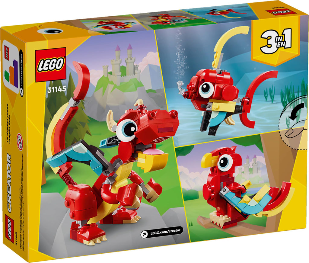 LEGO RED DRAGON