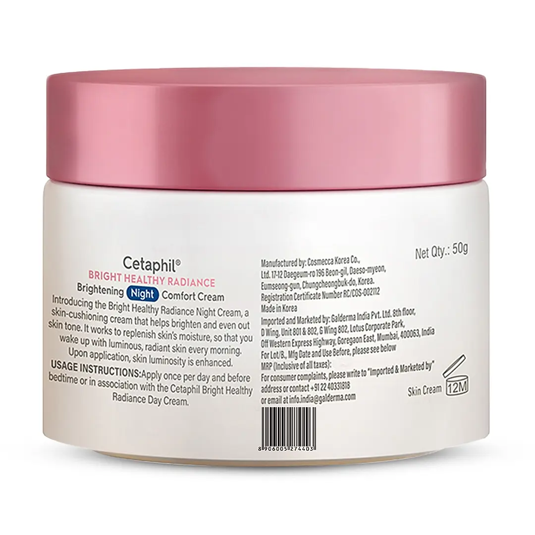 CETAPHIL BHR BRIGHTENING NIGHT COMFORT CREAM 50GM