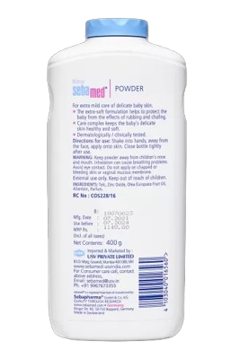 Sebamed Baby Powder 400g