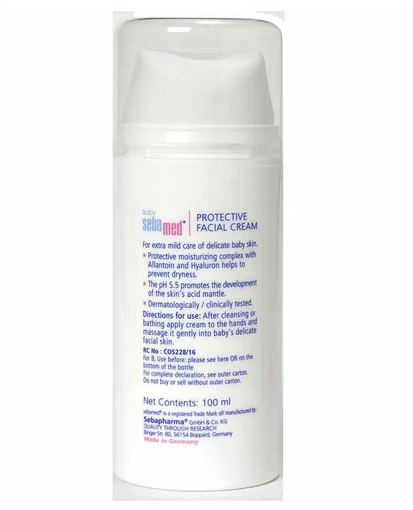 SEBAMED BABY PROTECTIVE FACIAL CRM 100ML