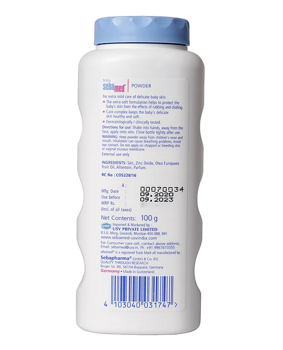 SEBAMED BABY POWDER 100G