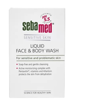 Sebamed Liquid Face and Body Wash 200ml