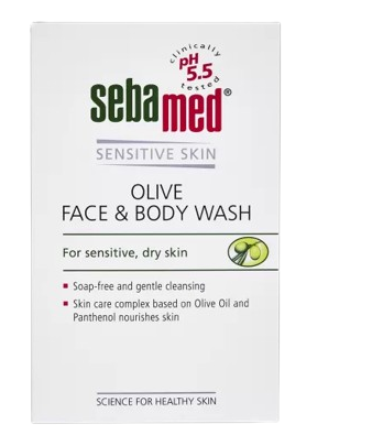 Sebamed Olive Face and Body Wash 200ml