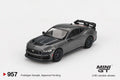 MINIGT FORD MUSTANG DARK HOUSE GRAY 957