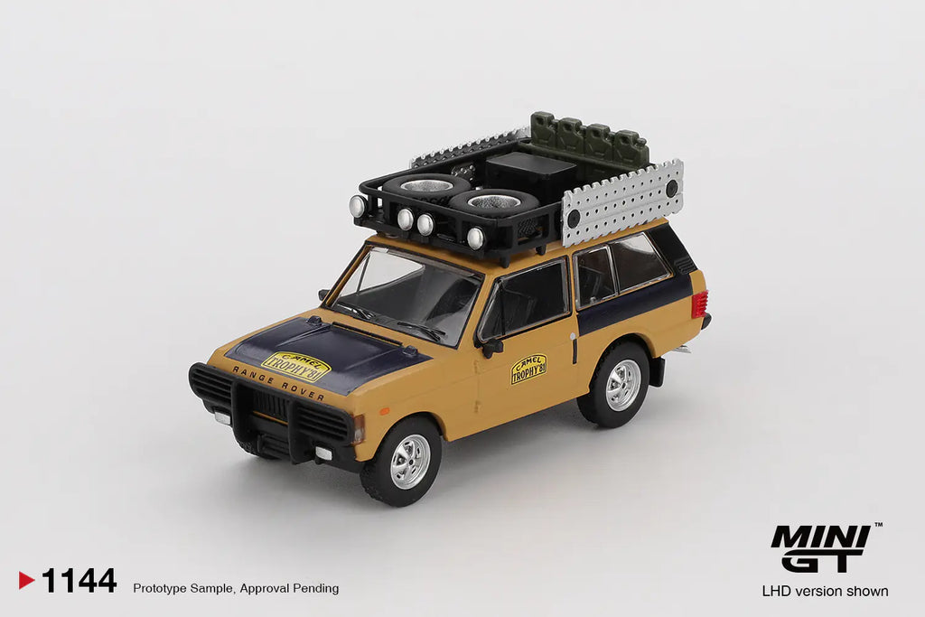 MINIGT RANGE ROVER 1981 CAMEL TROPHY SUMATRA