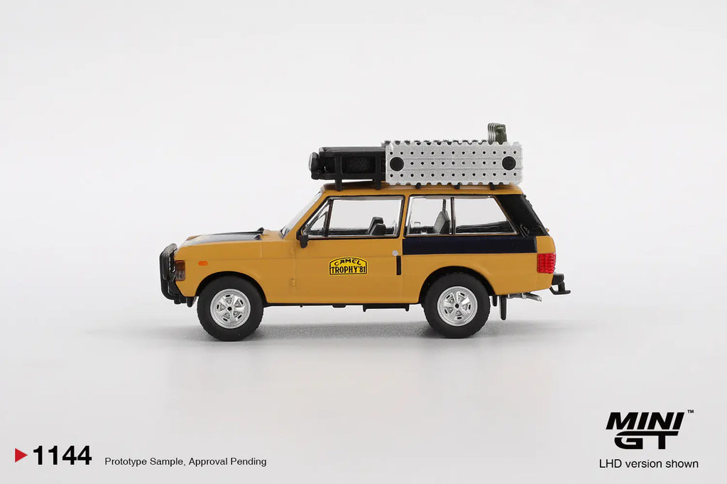 MINIGT RANGE ROVER 1981 CAMEL TROPHY SUMATRA