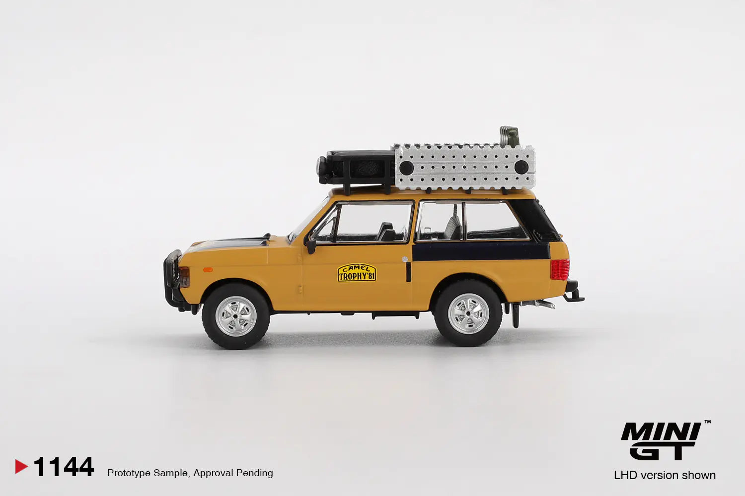 MINIGT RANGE ROVER 1981 CAMEL TROPHY SUMATRA