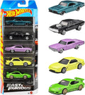 HOTWHEELS TRACK BUILDER FAST & FURIOUS 5 PACK + ANY FANTASY 5 PACK COMBO