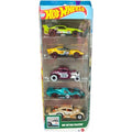 HOTWHEELS TRACK BUILDER RETRO RACERS 5 PACK