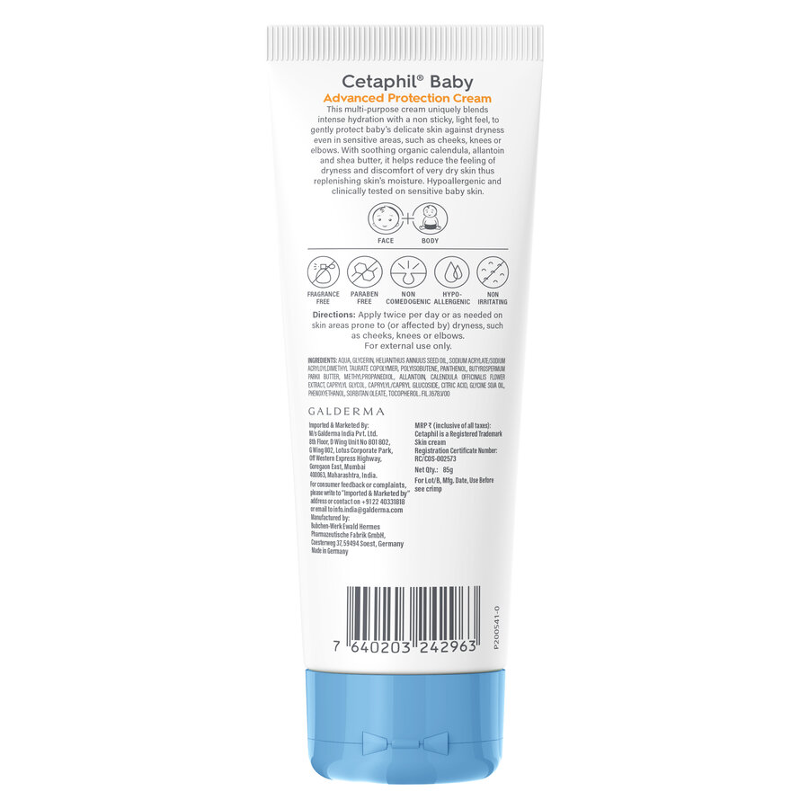 CETAPHIL BABY ADVANCED PROTECTION CREAM 85GM