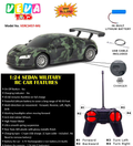 VEVA REMOTE CONTROL CAR MILITARY AUDI