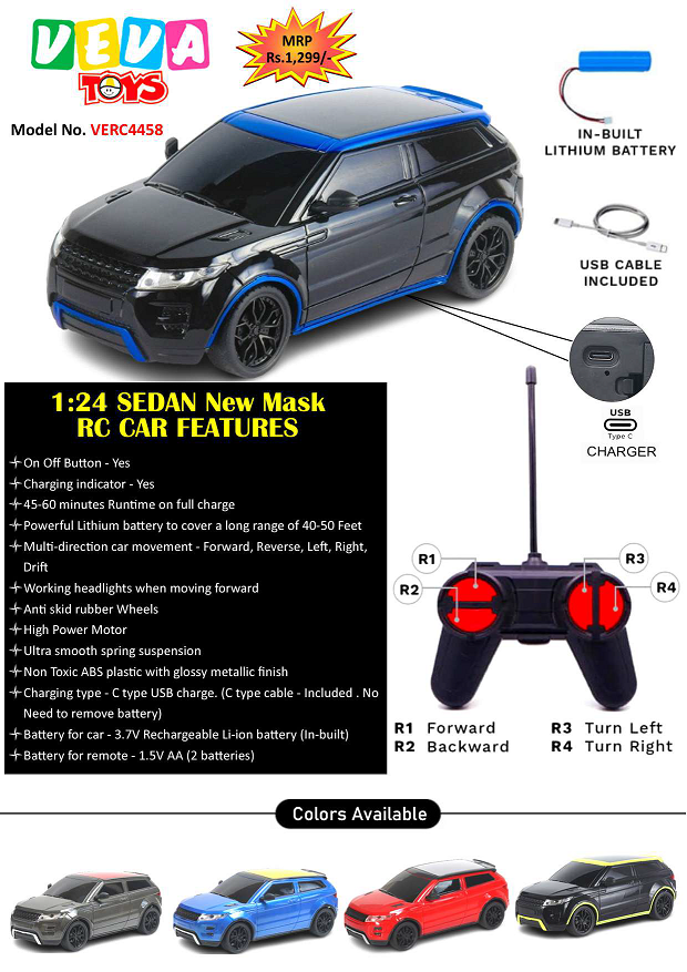 VEVA REMOTE CONTROL CAR NEWMASK ROVER