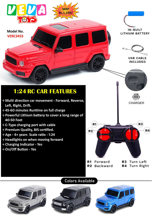 VEVA REMOTE CONTROL CAR G WAGON