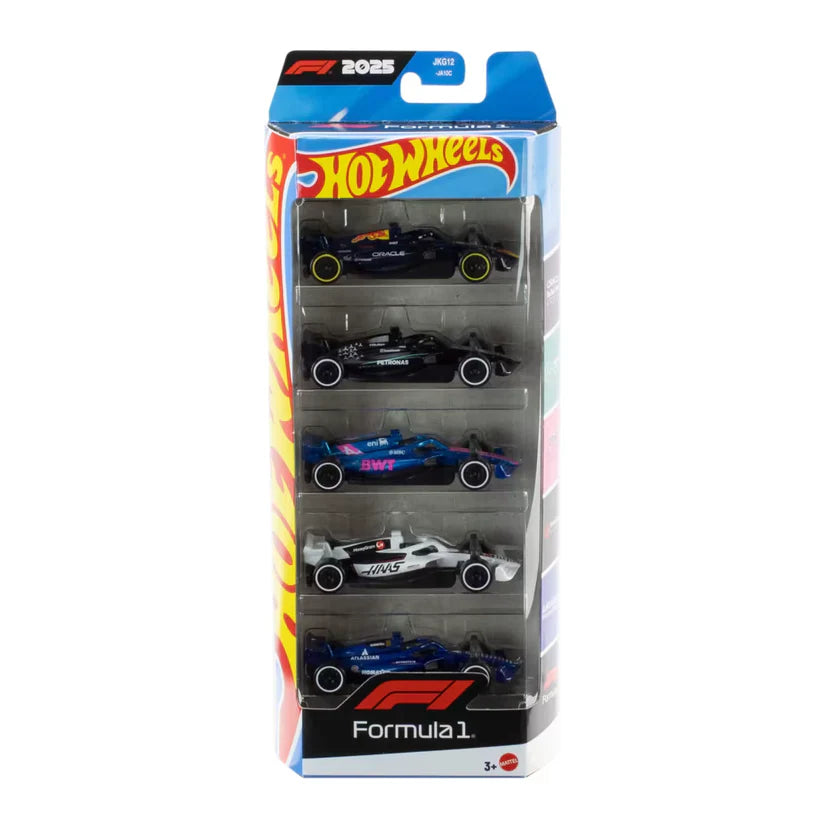 HOTWHEELS FORMULA 1 5 PACK + MOTOR SHOW 5 PACK