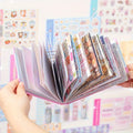 STICKER NOTEBOOK DIY