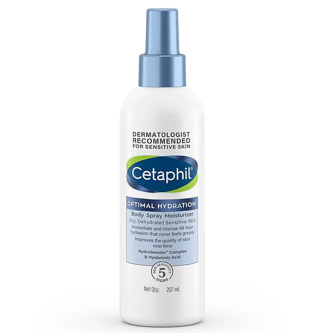 CETAPHIL OPTIMAL HYDRATION BODY SPRAY MOISTURIZER 207ML