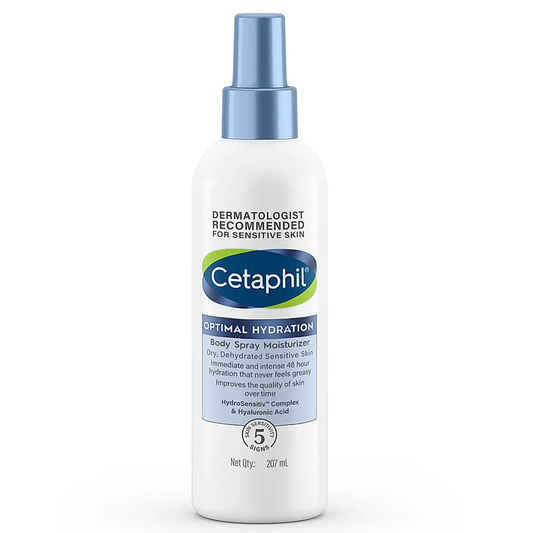 CETAPHIL OPTIMAL HYDRATION BODY SPRAY MOISTURIZER 207ML