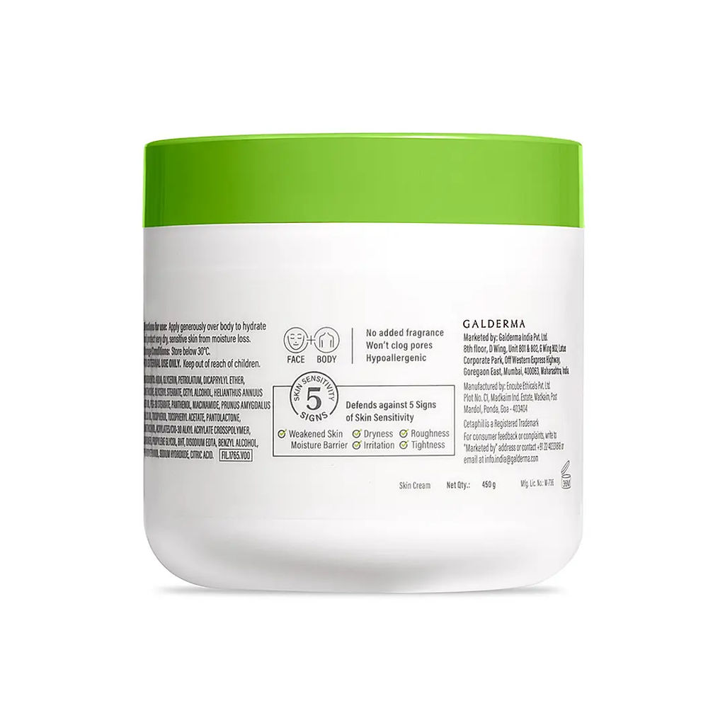 CETAPHIL MOISTURISING CREAM 450GM
