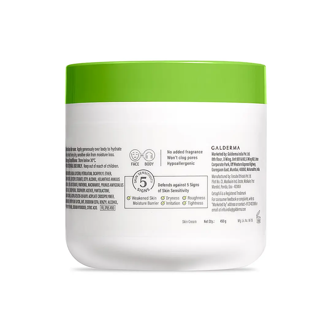 CETAPHIL MOISTURISING CREAM 450GM