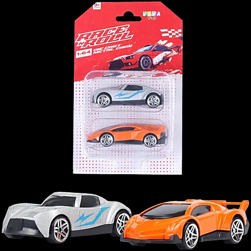 MINI DIE CAST METAL SINGLE CAR SET OF 2