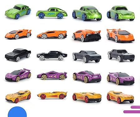 MINI DIE CAST METAL SINGLE CAR SET OF 5