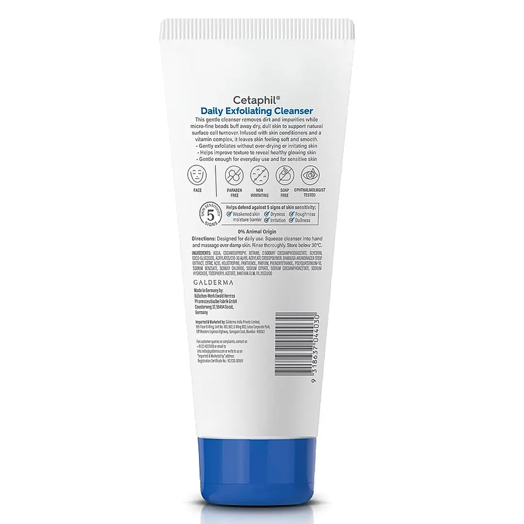 CETAPHIL DAILY EXFOLIATING CLEASER 178 ML