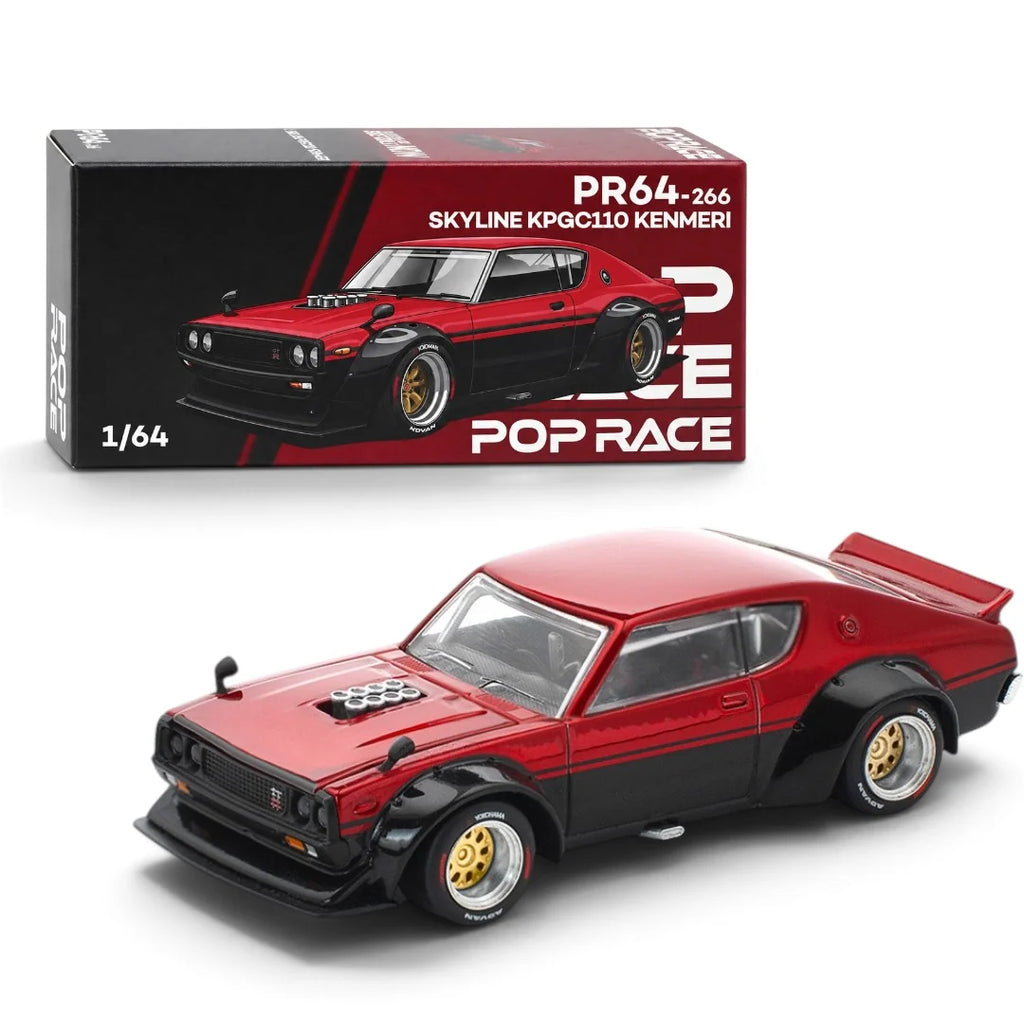 POP RACE SKYLINE KPGC110 KENMERI PR640266