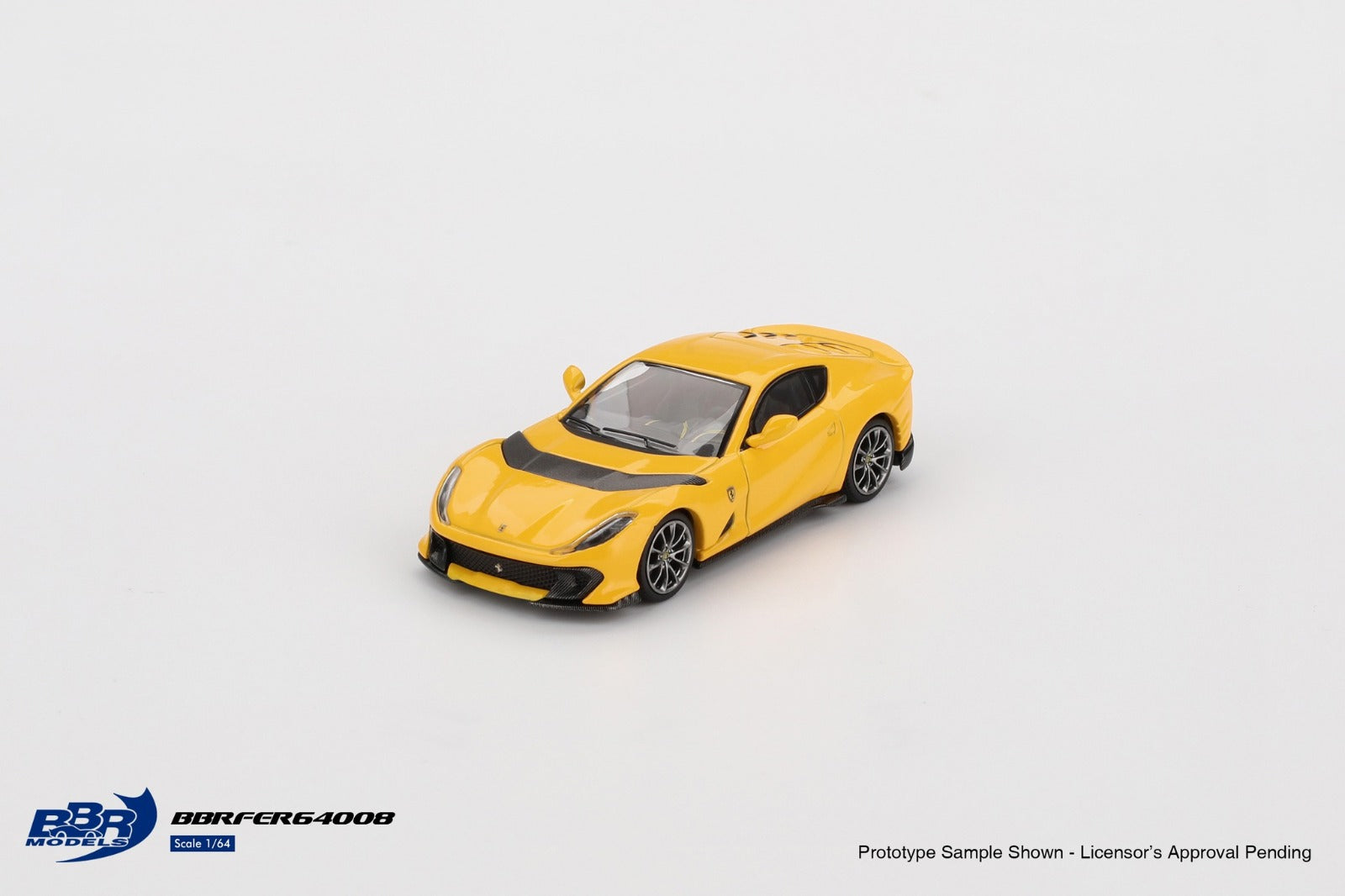 MINIGT FERRARI 812 COMPETIZIONE GIALLO MODENA