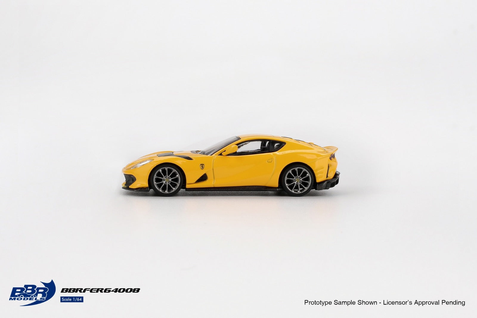 MINIGT FERRARI 812 COMPETIZIONE GIALLO MODENA