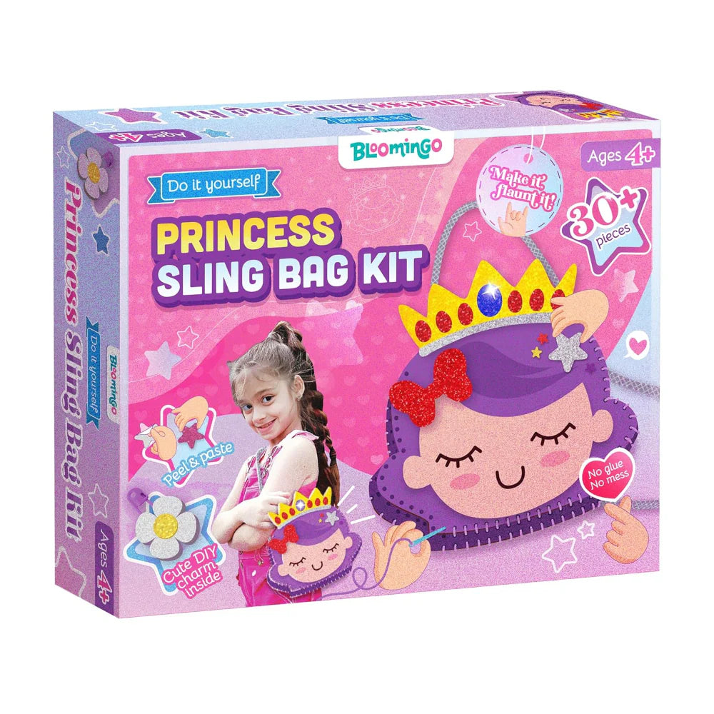 PLAYSHIFU BLOOMINGO PRINCESS SLING BAG KIT