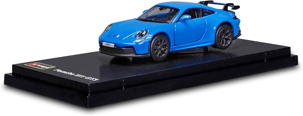 BURAGO 1:64 PORSCHE 911 GT3 BLUE