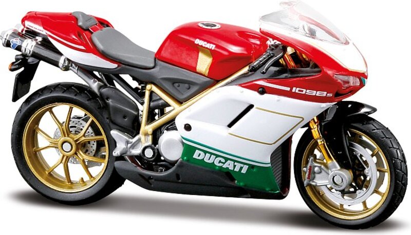 MAISTO BIKE DUCATI 1098 S TRICOLORE