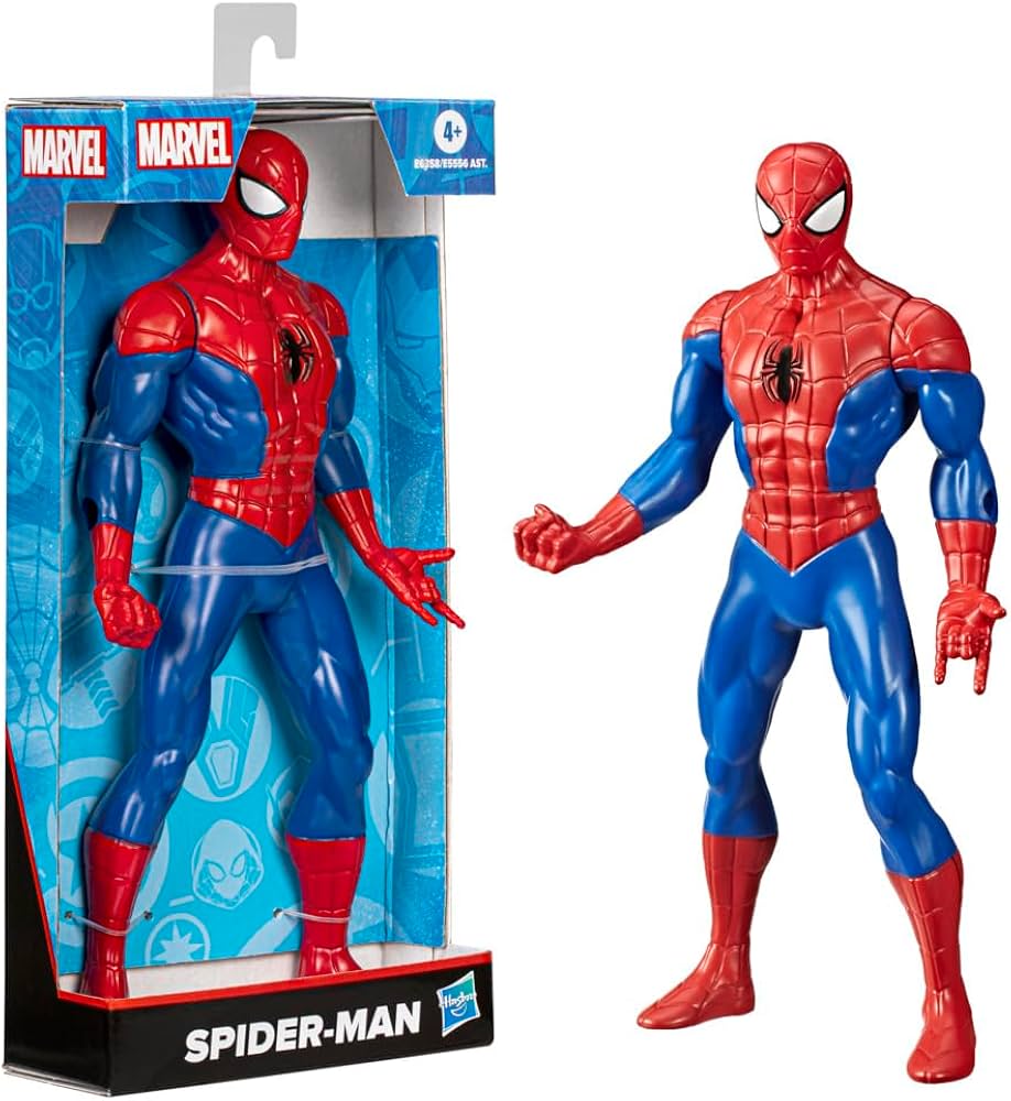 HASBRO MARVEL 9  5IN SPIDERMAN FIGURE