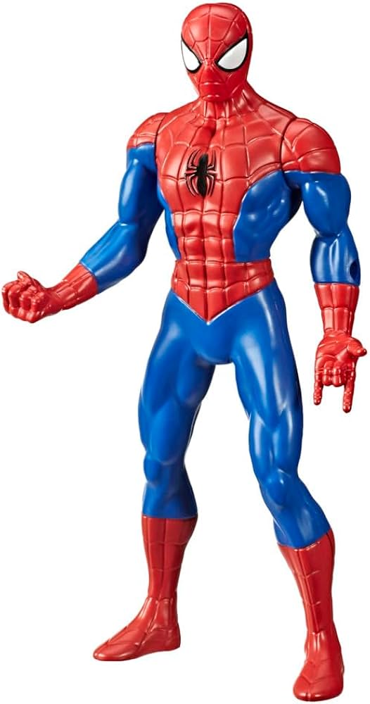 HASBRO MARVEL 9  5IN SPIDERMAN FIGURE
