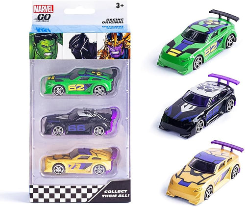 HASBRO MARVEL GO RAPID RACER 3 PACK WAVE 5