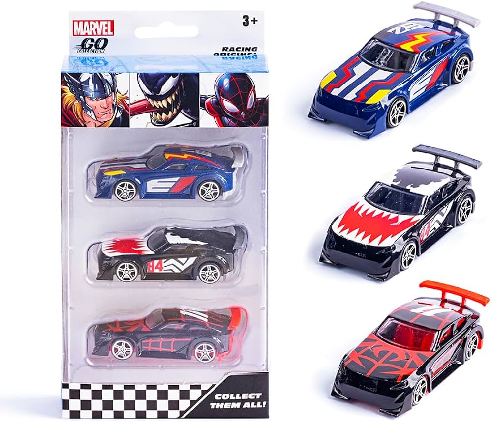 HASBRO MARVEL GO RAPID RACER 3 PACK WAVE 5