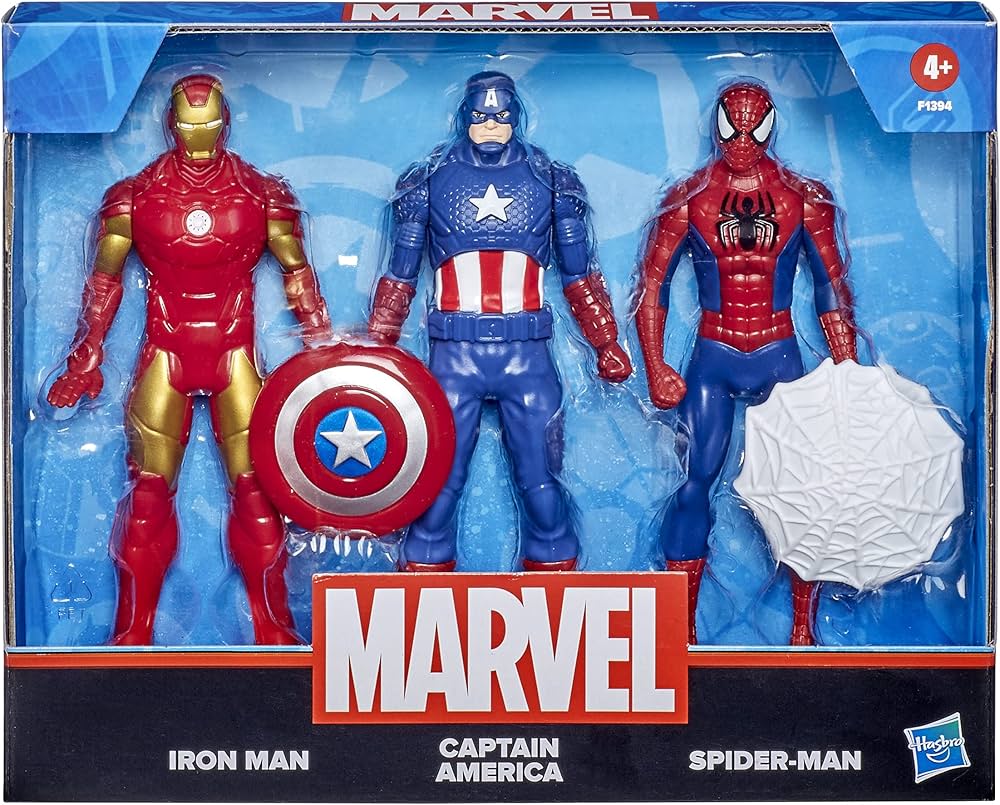 HASBRO MARVEL MVL 6 INCH BASIC FIGURE 3PK REMIX
