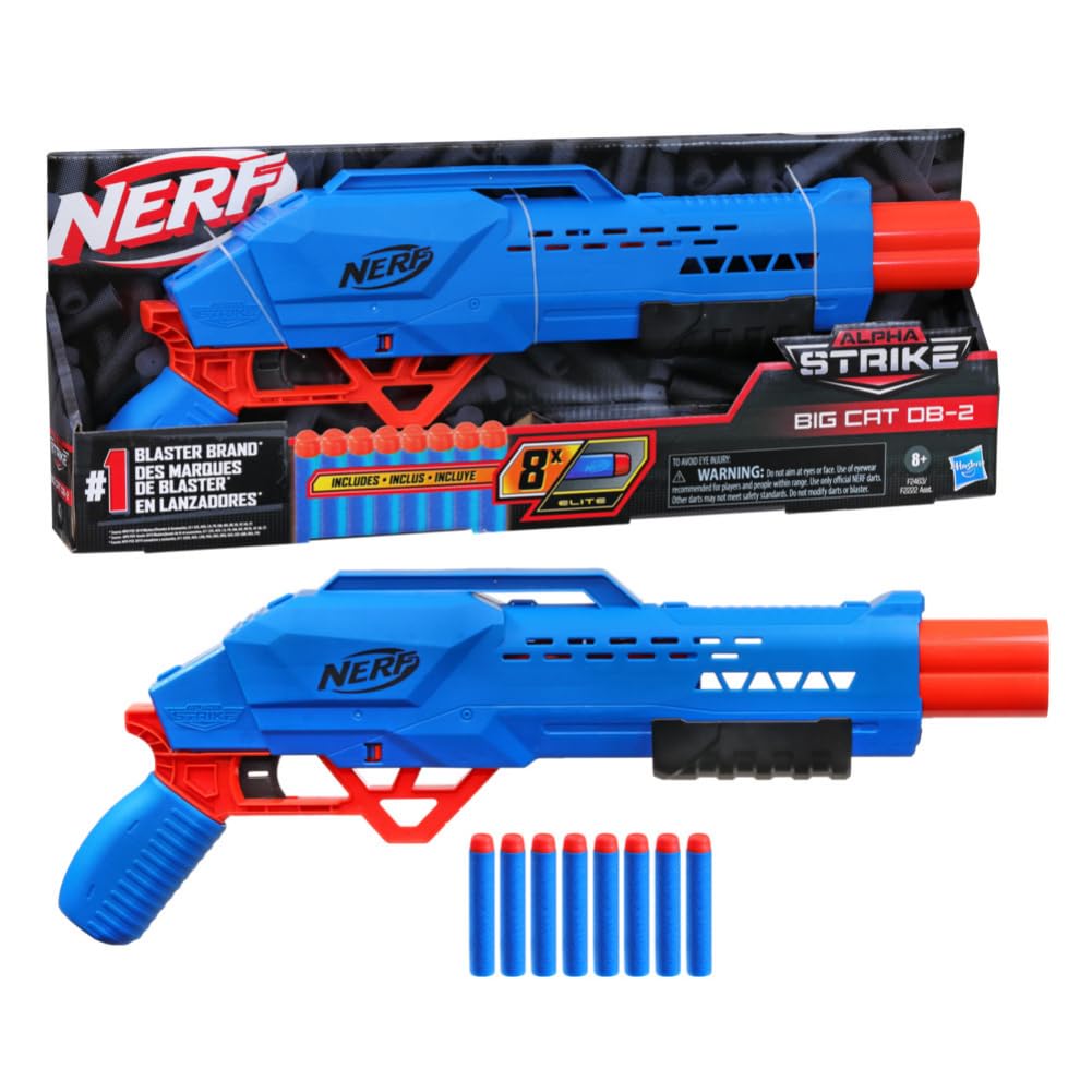 HASBRO NERF ALPHA STRIKE BIG CAT DB 2 BLASTER