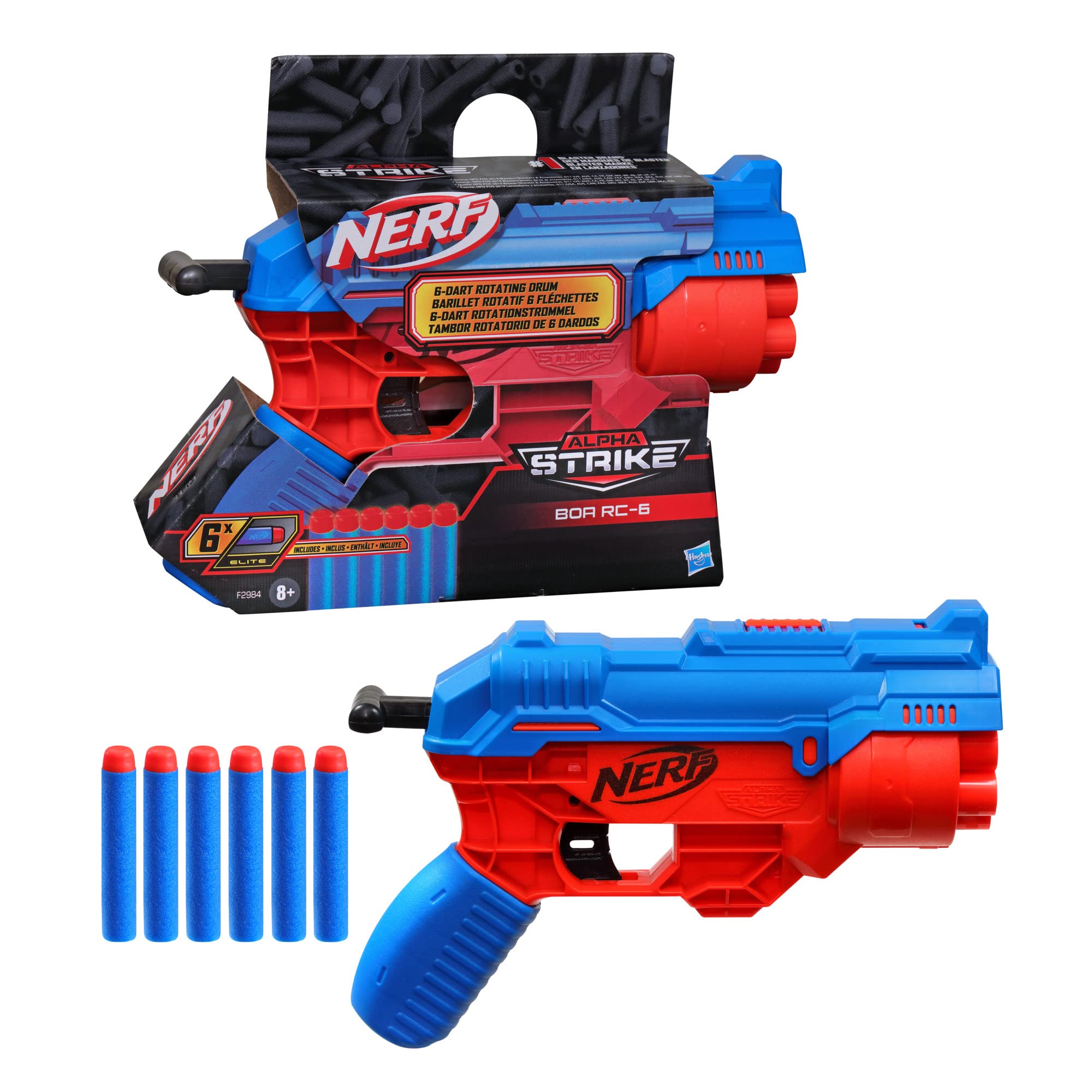 HASBRO NERF ALPHA STRIKE BOA RC 6